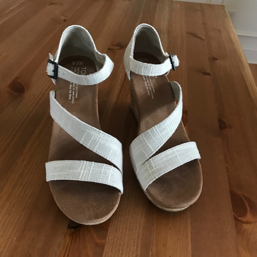 Toms Wedge Sandals in Women
